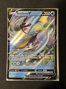Inteleon V - SWSH016 Sword & Shield Promo Ultra Rare NM Pokemon TCG