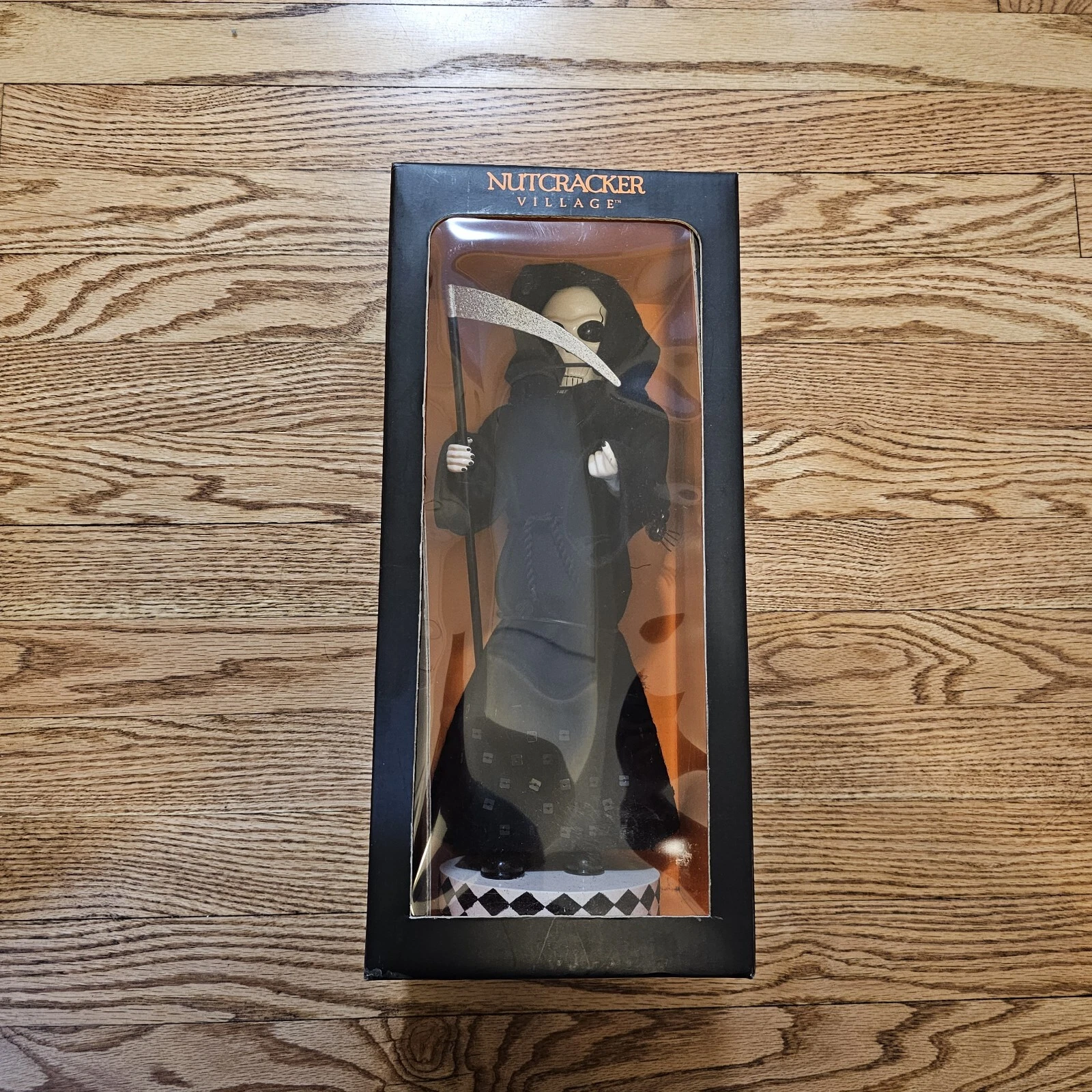 RARE! Nutcracker Village GRIM REAPER In Original Box