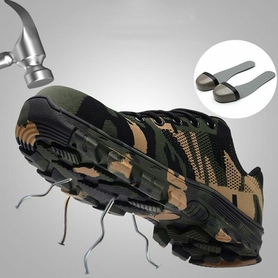 Zapatos De Trabajo Seguridad De Construcción Para Hombre Botas De Punta De  Acero | eBay