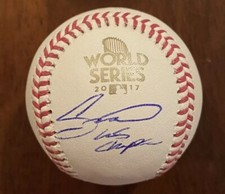Houston Astros Cameron Maybin Autographed 2017 World Series Ball W/ WS Champs