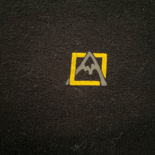 Avalanche Mens TShirt S Black Logo Graphic Outdoor Hiking Mountain Climbing - Picture 2 of 9