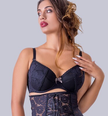 Valea Luxus Bügel BH Push-Up Bra Soft Cup Unterwäsche Spitze Sexy Dessous
