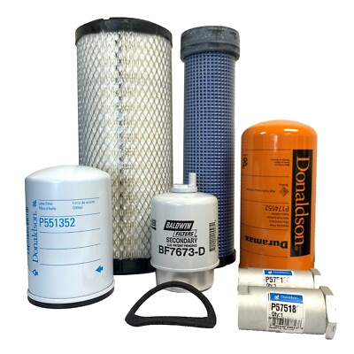 CFKIT Filter Kit for John Deere 260 and 270 Skid Steer Loaders - PC2691