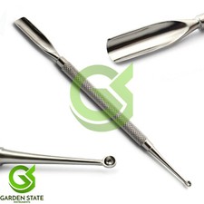 Finger Nail Cuticle Nail Pusher Spoon Gouge Nail Curette Cleaner Podiatry Tools