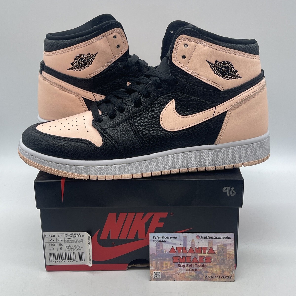 jordan 1 rose foot locker