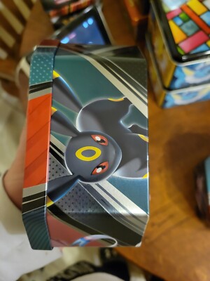 Pokemon TCG V Heroes Collectors Tin Umbreon V Empty Tin Case | eBay