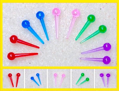 Dreamz *** LARGE HOLE *** EARRINGS Plastic Pearl Doll Jewelry ...see Note