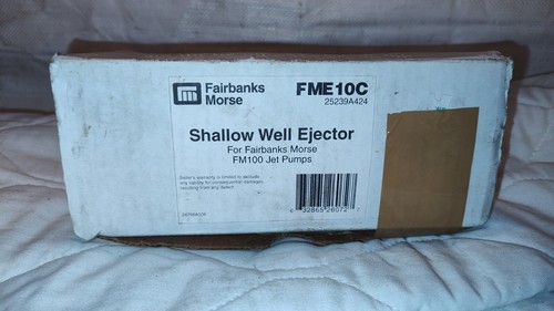 Fairbanks Morse Shallow Well Injector FM10C For FM100 Jet Pump 24-859D NOS - Picture 6 of 7