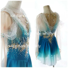 232 Competition Figure Skating Dress Girls Ice Skating Dresses handmade