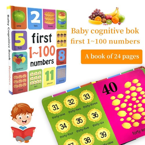 0-2 Years English Cognitive Encyclopedia – Early Learning Book Gift for Toddlers - Imagen 16 de 18
