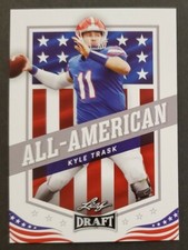 2021 Leaf DRAFT #47 Kyle Trask Gators/ BUCCANEERS ALL-AMERICAN card NM/MT