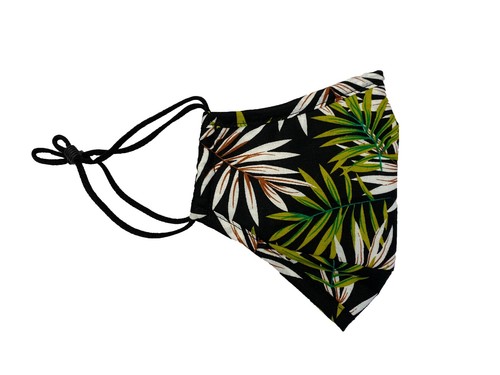 Wiederverwendbare bedruckte Gesichtsmaske mit austauschbaren PM2.5 Filtern Blumen Zebra Leopard - Bild 3 von 16