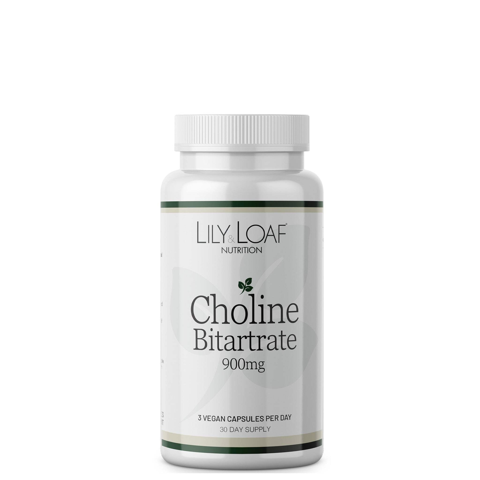 Choline Bitartrate Capsules | Lily & Loaf Vegan Choline Supplement