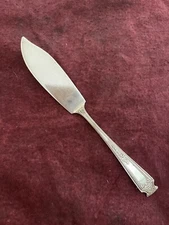 Antique Sterling Silver  Patent  1917 Butter  Knife Spreader- 6.25” - 27g