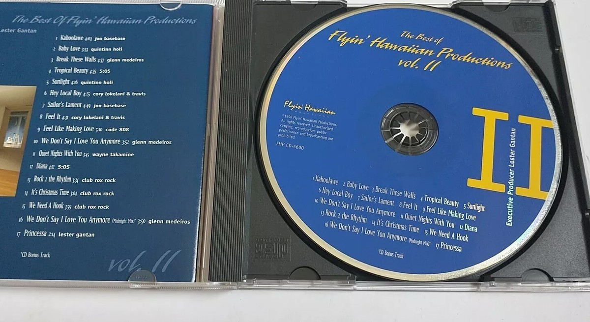 洋楽 THE BEST OF FLYIN' HAWAIIAN AOR The Best of Flyin' Hawaiian, Vol. 2 by Various Artists RARE!! | eBay
