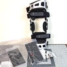 Dr Medical DUAL OA RELIEVER Hinged Left Knee Brace Size MEDIUM KB0104-147L-02 
