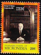 Micronesia 2000 MNH, George Watson incorporates IBM computer hardware & Software
