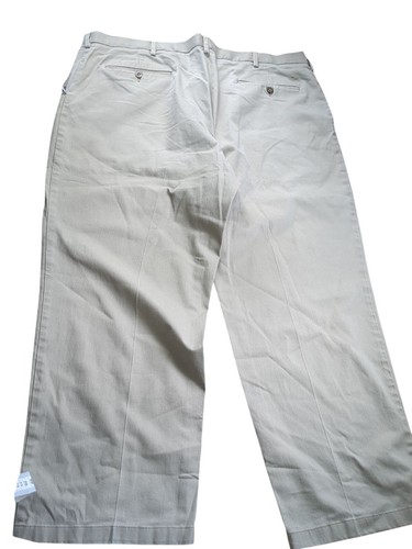Dockers Khakis Mens 42x30 Relaxed Fit Flat Front Washed Chino Pants - Picture 3 of 8