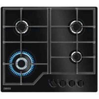 Zanussi ZGGN645K Black 4 Zone Gas On Glass Hob 60cm Built-In NEW