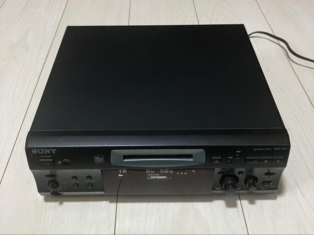 SONY MDS-S39 MDデッキ MINIDISC DECK ソニー SONY MDS-S39 Mini