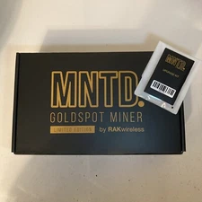 MNTD Goldspot Helium Limited Edition Hotspot Miner 8GB SD Upgrade IN HAND NEW