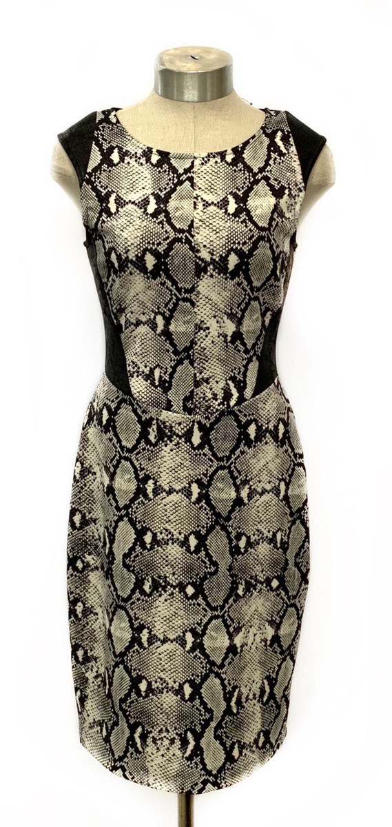 Weston Wear Snakeskin Print Bodycon Dress Size Small | eBay