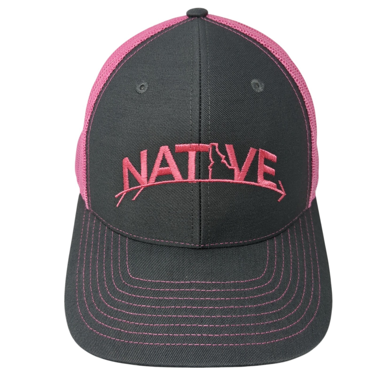 NATIVE Snapback Trucker Hat Multicolor One Size A… - image 1