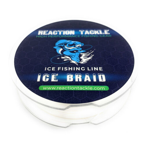 Reaction Tackle Ice Braid Ice Fishing Braided Line, Tip-Up Line 8 strand 150 yds - 第 4/9 張圖片