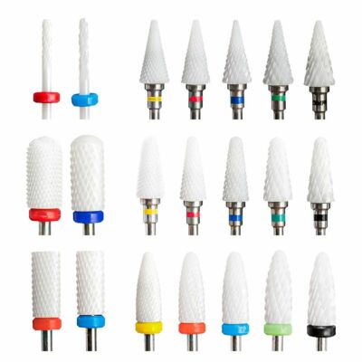 Nail Art Elektrische Keramik Bohrer Bits Feile 3/32 Kopf Hartmetall Maniküre Pediküre Pr
