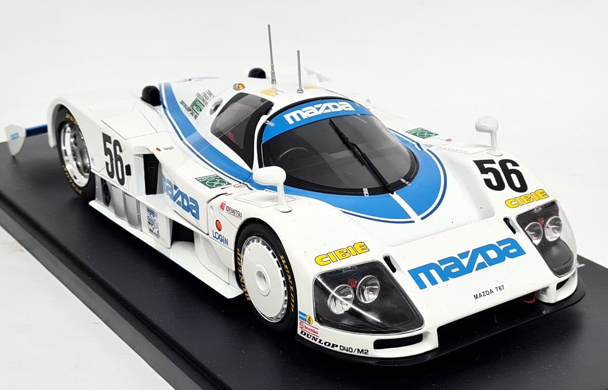 CMR 1/18 - Mazda 787B Le Mans 24H 1991 #56 DAMAGED Diecast Scale 
