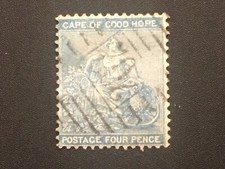 ICOLLECTZONE Cape of Good Hope 17b  F/VF used