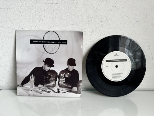 Pet Shop Boys Left To My Own Devices UK 7" Vinyl Record 1988 R6198 Parlophone - Picture 7 of 12