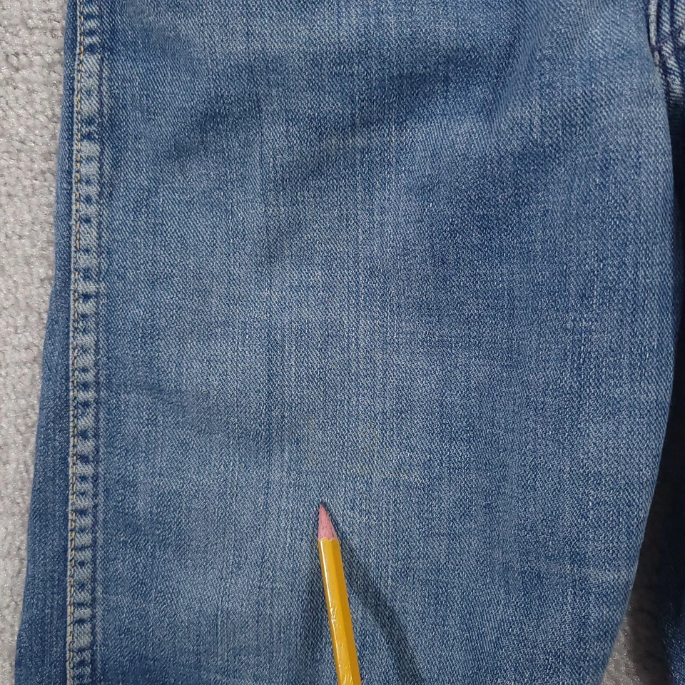 Shorts jeans feminino vintage Wrangler Sanforized Blue Bell anos 50 anos 60 Misses 12 EUA FLAW - Imagem 4 de 4