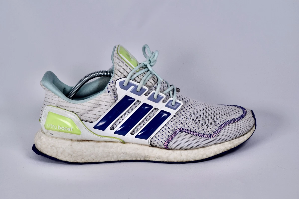 Adidas UltraBoost 1.0 White Blue Lemon for sale | eBay