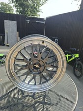 JR23 18 Inch Hyper Grey Rim Damaged