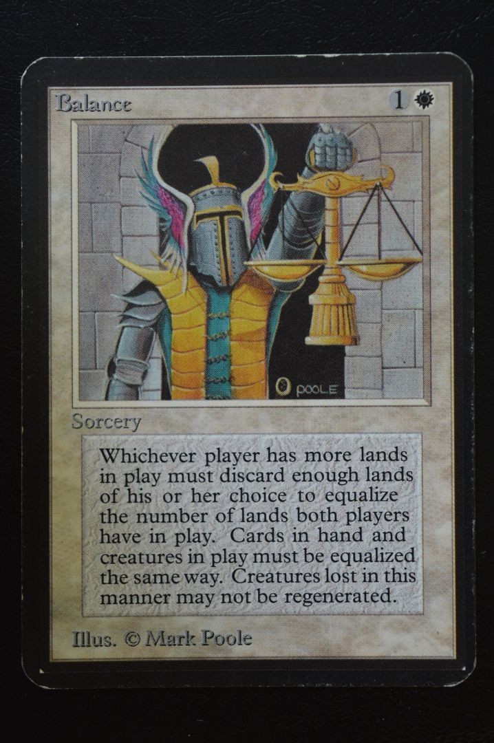 Magic MTG Balance EN MP Alpha Edition
