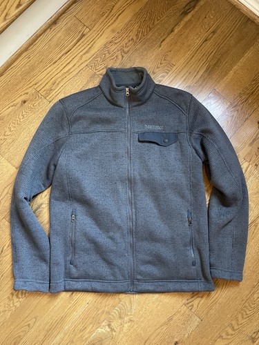 Marmot Midweight Poacher Pile Wool Blend Fleece Lined Jacket Sz L Full Zip - Picture 1 of 10