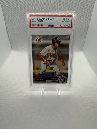2017 Bowman Draft Juan Soto GEM MNT 10