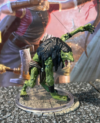 Troll D&D Miniature Dungeons Dragons Quests Infinite Staircase 26 large warrior