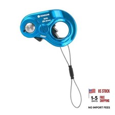 Rope Ascender Lightweight Rope Clamp Ascender Riser Adjuster Fits 8-13mm Blue
