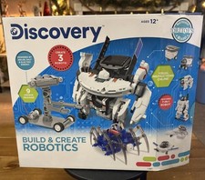 Discovery Kids Robotics Kit Activity Build  Create 3 Robots STEM New 