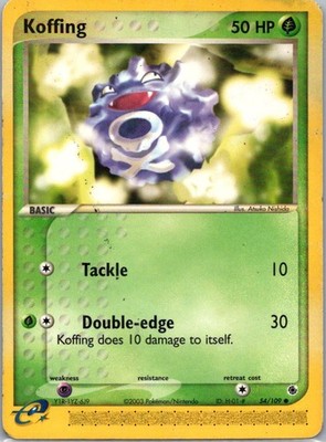 Koffing 54/109 Ruby Sapphire MP