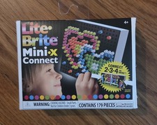 Lite-Brite Mini x Connect Toy Great gift for Boys or Girls Ages 4 NEW Boxed