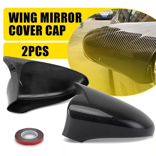 Carbon Fiber Rearview Side Mirror Cover Cap For 2013-2020 Lexus IS GS CT LS ES