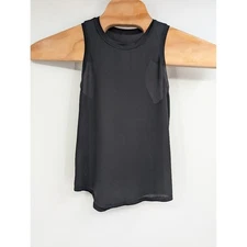 Lululemon Women's Fast and Free Airflow Black Running Tank