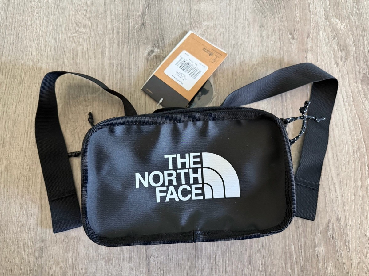 The North Face TNF Explore BLT 3L Lumbar Pack Black White Fanny