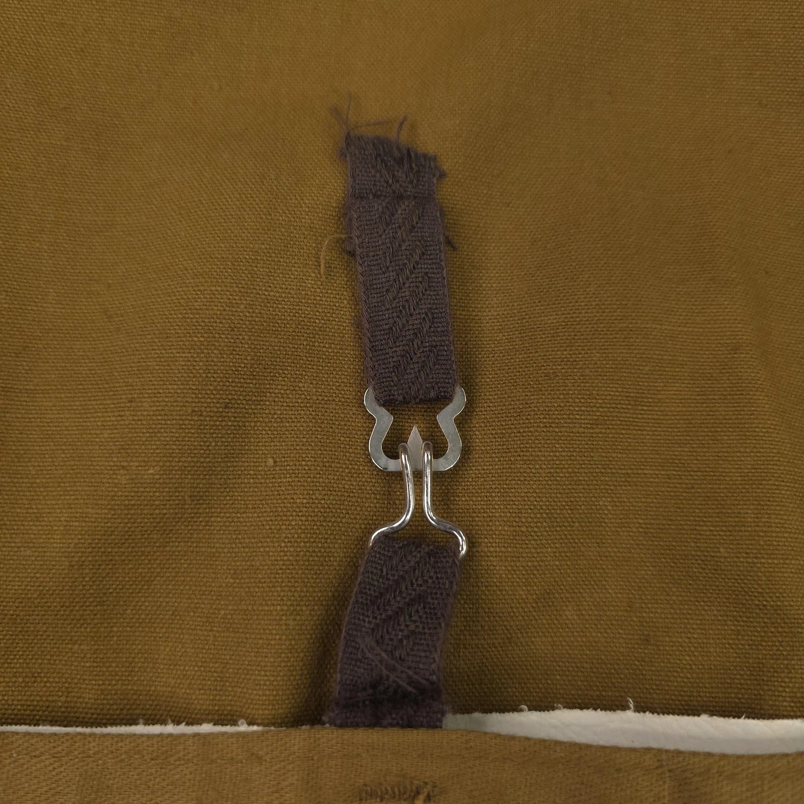 Vintage Bullseye Bill Jacket Mens 34 Brown Canvas Field Hunting Water Repellent - product detail image 13