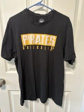 Pirates '47 Shirt Mens XL Athletics Baseball Black Short Sleeve MLB