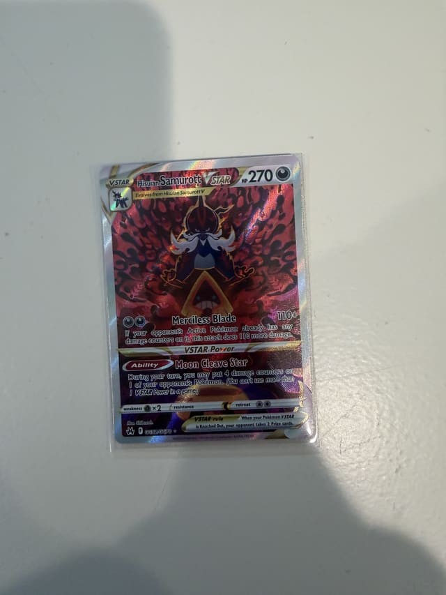 Hisuian Samurott VSTAR Crown Zenith #GG52/GG70 Holofoil English Pokemon TCG