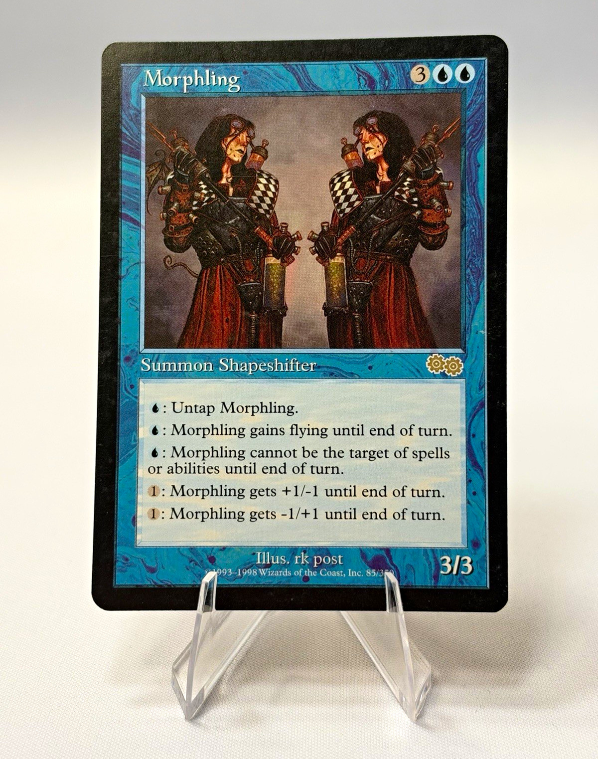 Magic the Gathering MTG Morphling Urza’s Saga Rare #85/350 Summon Shapeshifter
